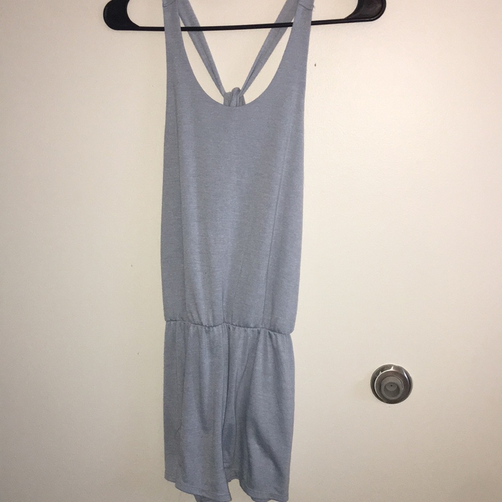 Baby Blue Romper